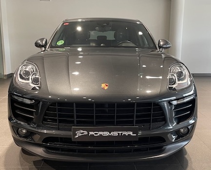 Side view of Porsche Macan